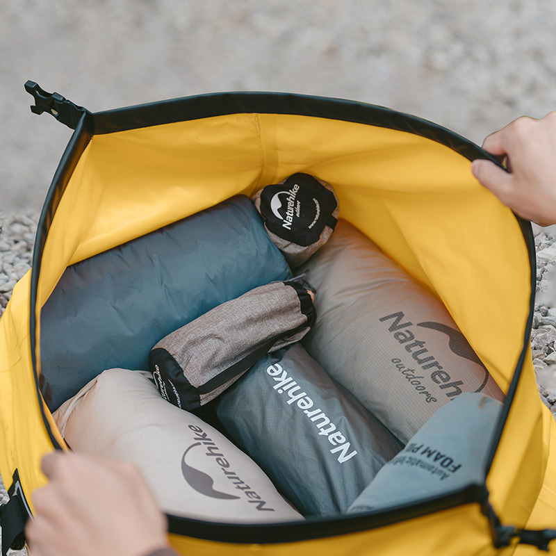 Naturehike cestovný vodotesný vak 90l - čierny